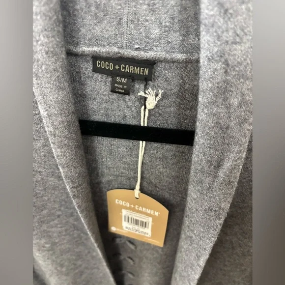 Heavenly-Luxe Long Cardigan with Lattice Back - Picture 7 of 8